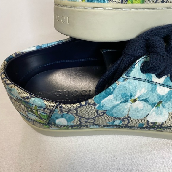 GUCCI
GUCCI MEN'S BLOOM FLOWER PRINT BLUE SUPREME GG CANVAS SNEAKER SHOES 9.5 - Picture 14 of 14